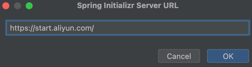 修改为阿里云地址