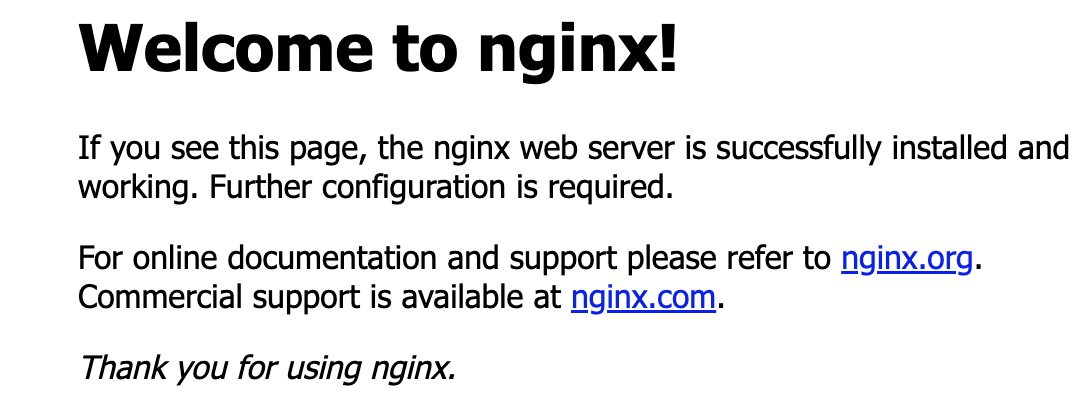 访问Nginx