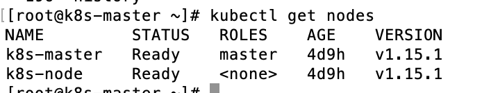 kubectl get nodes